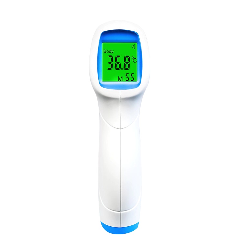 Cyfrowy termometr na podczerwień dla niemowląt LCD Bezdotykowy pistolet typu IR Tester temperatury powierzchni ciała na czole